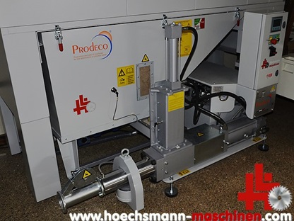 Alko 300 Absaugung Prodeco 70 Brikettpresse gebrauchte Holzbearbeitungsmaschinen Neumaschinen Hessen Höchsmann Langen