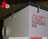 AL-KO Absauganlage ALKO APU 250P + Reinbold Brikettpresse RB30