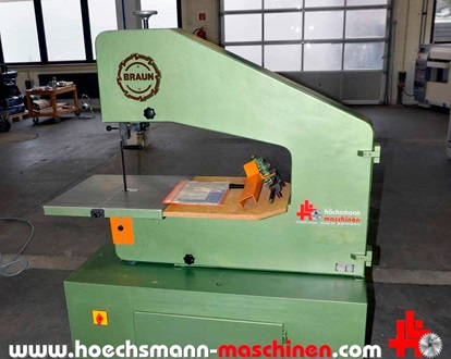 BRAUN BP 700 Bandsäge-Bandschleifmaschine, Holzbearbeitungsmaschinen Hessen Höchsmann