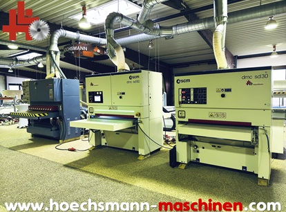 OTT Alphatronic 1380 Breitbandschleifmaschine, gebrauchte Holzbearbeitungsmaschinen und neue, Hessen Höchsmann Langen