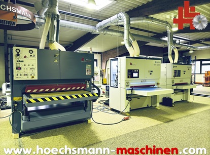 OTT Alphatronic 1380 Breitbandschleifmaschine, gebrauchte Holzbearbeitungsmaschinen und neue, Hessen Höchsmann Langen