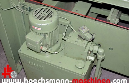 BÜRKLE Furnierpresse U 80, Holzbearbeitungsmaschinen Hessen Höchsmann