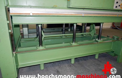 BÜRKLE Furnierpresse U 80, Holzbearbeitungsmaschinen Hessen Höchsmann
