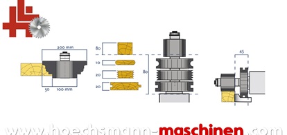 SCM Vierseitenhobelautomat Superset NT, Holzbearbeitungsmaschinen gebrauchte und neue, Hessen Höchsmann Langen