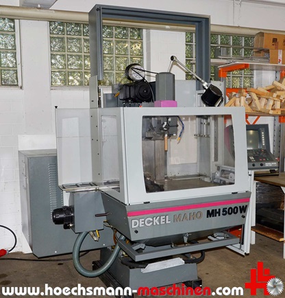 DECKEL CNC Bohr- und Fräsmaschine MAHO MH 500 W, Holzbearbeitungsmaschinen Hessen Höchsmann