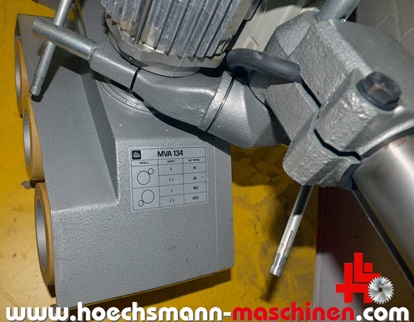 ELUmatec Vorschub MVA 134, gebrauchte Holzbearbeitungsmaschinen Neumaschinen Hessen Höchsmann Langen