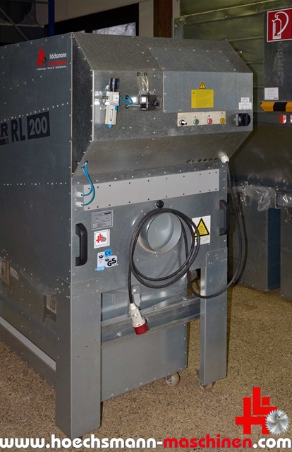 Felder Absaugung RL 200, gebrauchte Holzbearbeitungsmaschinen Neumaschinen Hessen Höchsmann Langen