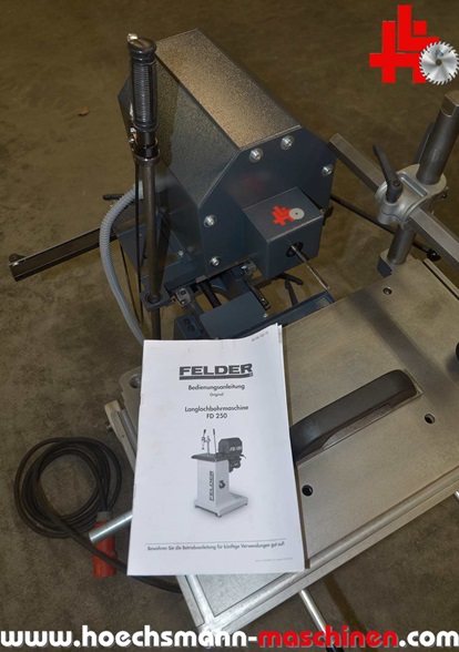 FELDER Langlochbohrmaschine FD 250, gebrauchte Holzbearbeitungsmaschinen Neumaschinen Hessen Höchsmann Langen