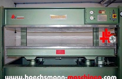 GEWEMA Furnierpresse P 80, Holzbearbeitungsmaschinen Hessen Höchsmann