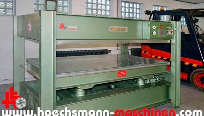 GEWEMA Furnierpresse P 80, Holzbearbeitungsmaschinen Hessen Höchsmann