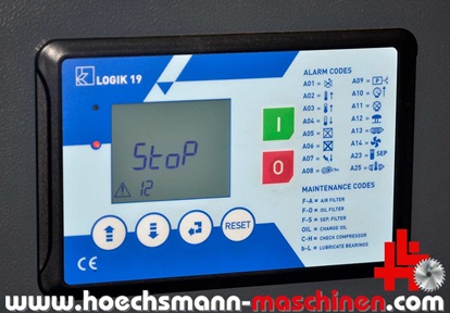 GIS Schraubenkompressor GSRI 30-10, gebrauchte Holzbearbeitungsmaschinen Neumaschinen Hessen Höchsmann Langen