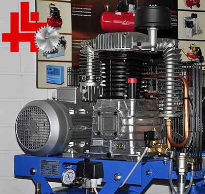 Gis Kolben Kompressor gs38V 270 660 vertikal Höchsmann Holzbearbeitungsmaschinen Hessen