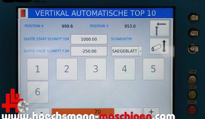 GMC stehende plattensaege m10 Höchsmann Holzbearbeitungsmaschinen Hessen