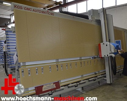 GMC stehende vertikale Plattensäge M5 Vollautomat digital Höchsmann Holzbearbeitungsmaschinen Hessen