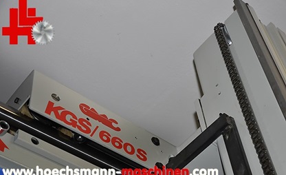 GMC stehende vertikale Plattensaege kgs660s Höchsmann Holzbearbeitungsmaschinen Hessen