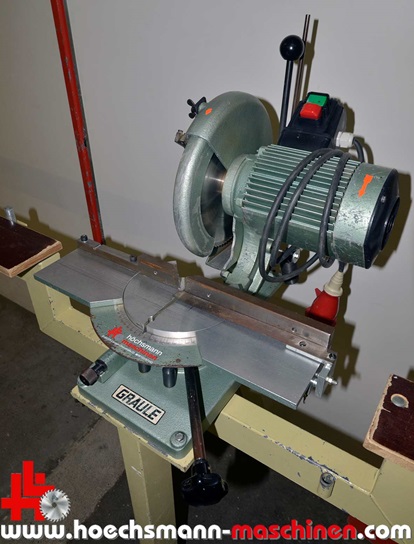 Graule Kappsäge KS Standmodell, gebrauchte Holzbearbeitungsmaschinen und neue, Hessen Höchsmann Langen