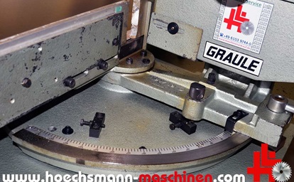 GRAULE Zugsäge ZS135-UG gebrauchte Holzbearbeitungsmaschinen Neumaschinen Hessen Höchsmann Langen, 1997
