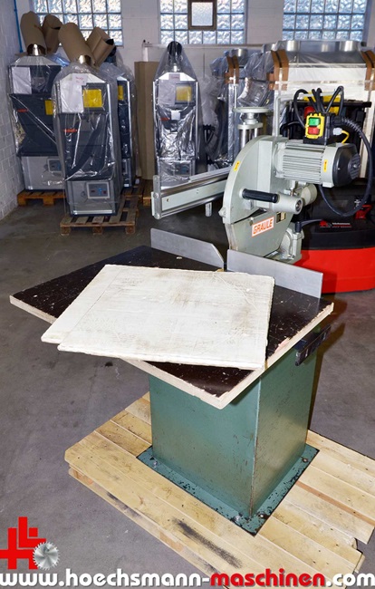 Graule Zugsaege ZS170n Höchsmann Holzbearbeitungsmaschinen Hessen