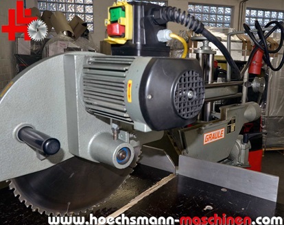 Graule Zugsaege ZS170n Höchsmann Holzbearbeitungsmaschinen Hessen