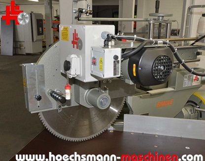 Graule Zugsaege ZS200n Laser Höchsmann Holzbearbeitungsmaschinen Hessen