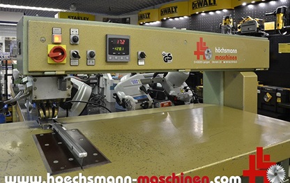 HAUG Furniernähmaschine FZZ 95, Holzbearbeitungsmaschinen Hessen Höchsmann