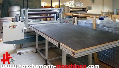 Hema Horizontal Bandsaege HTR600, Höchsmann Holzbearbeitungsmaschinen Hessen