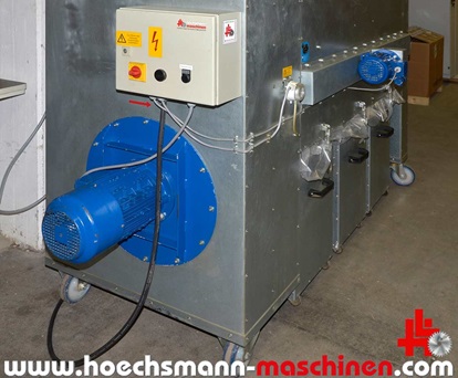 Hoecker Absauganlage ea250 rechts, Höchsmann Holzbearbeitungsmaschinen Hessen