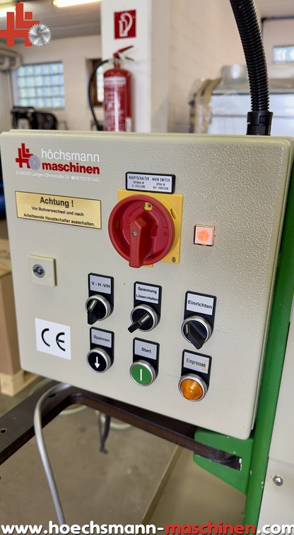Hoffmann Beschlagbohrmaschine Dübelfix BBE 200, gebrauchte Holzbearbeitungsmaschinen Neumaschinen Hessen Höchsmann Langen