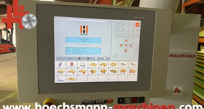 Holz-Her Kantenanleimmaschine Contriga 1366, gebrauchte Holzbearbeitungsmaschinen Neumaschinen Hessen Höchsmann Langen