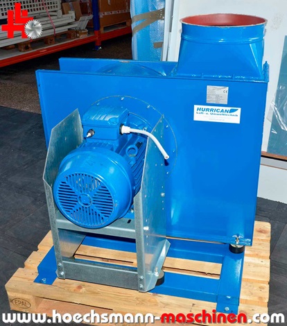 Hurrican Radialventilator h6 rf 350 Höchsmann Holzbearbeitungsmaschinen Hessen