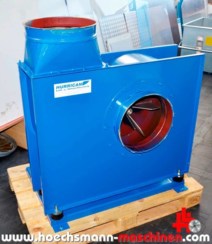 Hurrican Radialventilator h6 rf 350 Höchsmann Holzbearbeitungsmaschinen Hessen