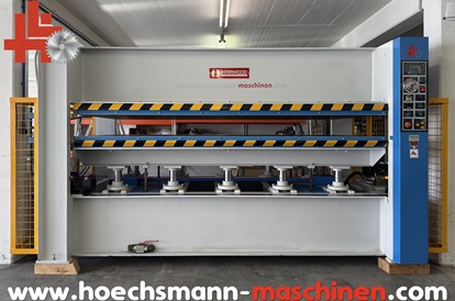 INTERWOOD Furnierpresse P200 31155, gebrauchte Holzbearbeitungsmaschinen Neumaschinen Hessen Höchsmann Langen