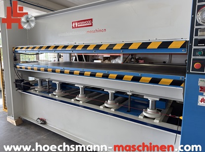 INTERWOOD Furnierpresse P200 31155, gebrauchte Holzbearbeitungsmaschinen Neumaschinen Hessen Höchsmann Langen