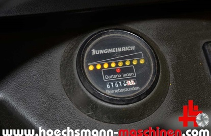 Jungheinrich Gabelstabler etv q20, Höchsmann Holzbearbeitungsmaschinen Hessen