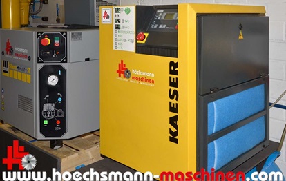 Kaeser Schraubenkompressor SM 11, gebrauchte Holzbearbeitungsmaschinen und neue, Hessen Höchsmann Langen