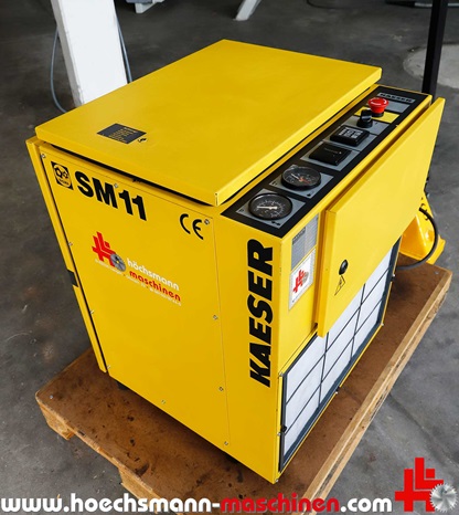 KAESER Schraubenkompressor SM 11, Holzbearbeitungsmaschinen Hessen Höchsmann