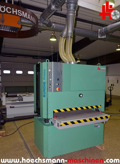 Kündig Breitbandschleifmaschine Primo 1100, gebrauchte Holzbearbeitungsmaschinen Neumaschinen Hessen Höchsmann Langen