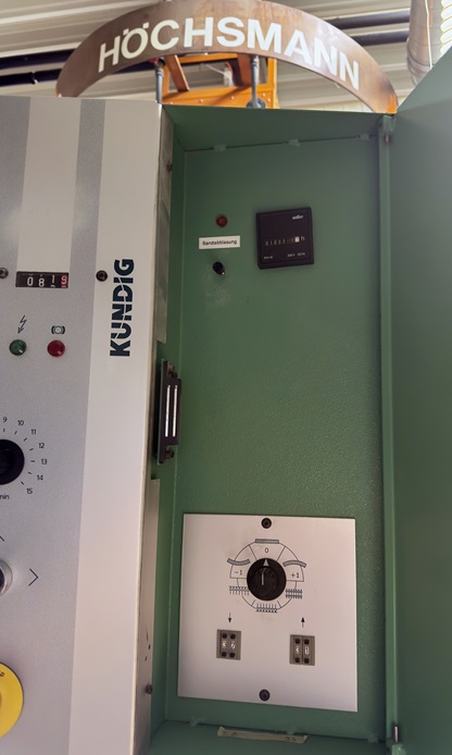Kündig Breitbandschleifmaschine Primo 1100, gebrauchte Holzbearbeitungsmaschinen Neumaschinen Hessen Höchsmann Langen