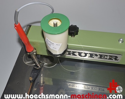 KUPER Furnierzusammensetzmaschine FWM Tischmodell, Holzbearbeitungsmaschinen Hessen Höchsmann