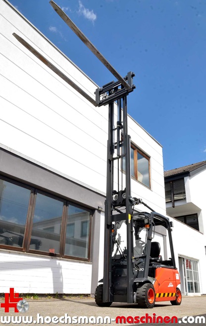 LINDE E 20 PL Gabelstapler, Holzbearbeitungsmaschinen Hessen Höchsmann