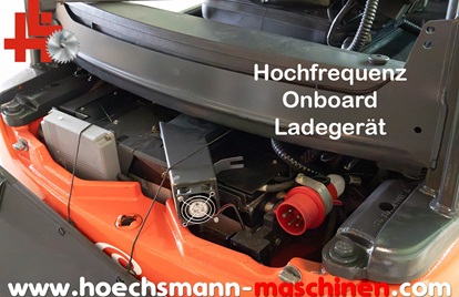 Linde Gabelstapler e20evo, Höchsmann Holzbearbeitungsmaschinen Hessen