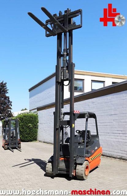 linde-elektrostapler e30 Höchsmann Holzbearbeitungsmaschinen Hessen