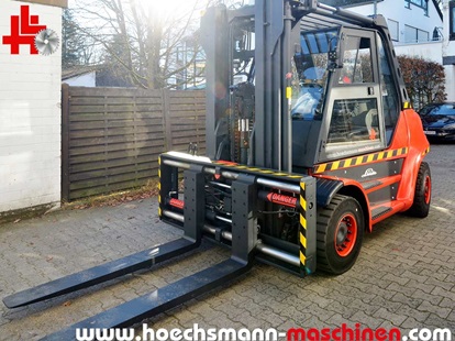 Linde Gabelstapler H80D gebrauchte Holzbearbeitungsmaschinen Neumaschinen Hessen Höchsmann Langen