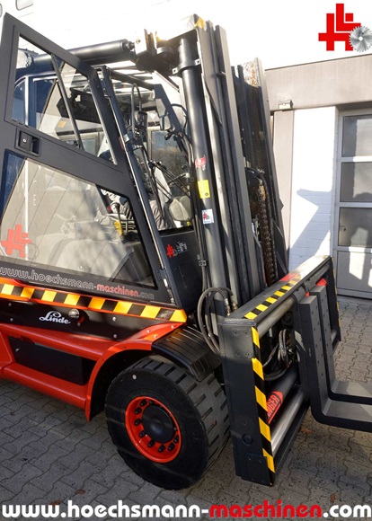 Linde Gabelstapler H80D gebrauchte Holzbearbeitungsmaschinen Neumaschinen Hessen Höchsmann Langen