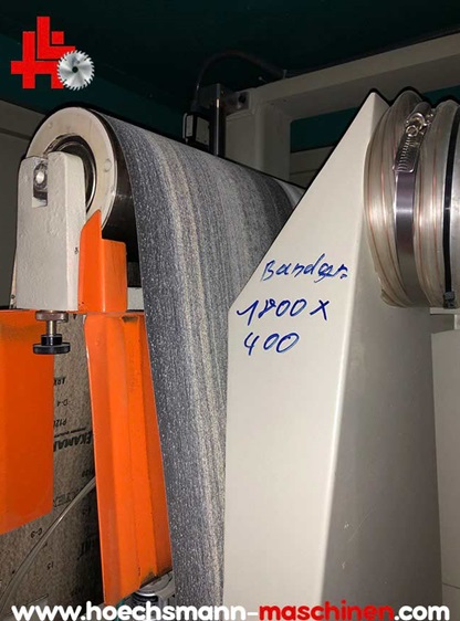 LOEWER Massivholzschleifmaschine Breitbandschleifmaschine Balkenschleifmaschine Zimmereischleifmaschine Bandschleifmaschine HBS 400, Holzbearbeitungsmaschinen Hessen Höchsmann