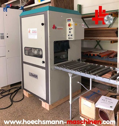 LOEWER Massivholzschleifmaschine Breitbandschleifmaschine Balkenschleifmaschine Zimmereischleifmaschine Bandschleifmaschine HBS 400, Holzbearbeitungsmaschinen Hessen Höchsmann