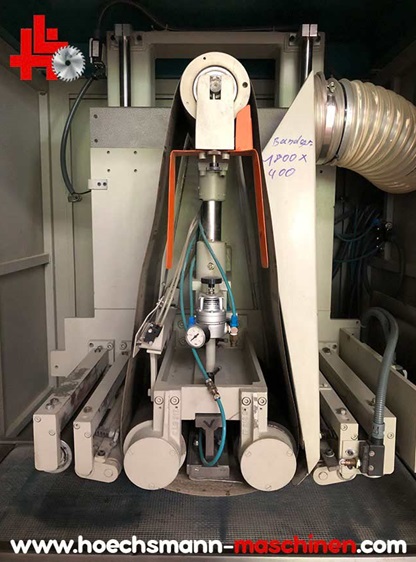 LOEWER Massivholzschleifmaschine Breitbandschleifmaschine Balkenschleifmaschine Zimmereischleifmaschine Bandschleifmaschine HBS 400, Holzbearbeitungsmaschinen Hessen Höchsmann