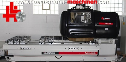 Morbidelli Bearbeitungszentrum Author 600 KS, Höchsmann Holzbearbeitungsmaschinen Hessen