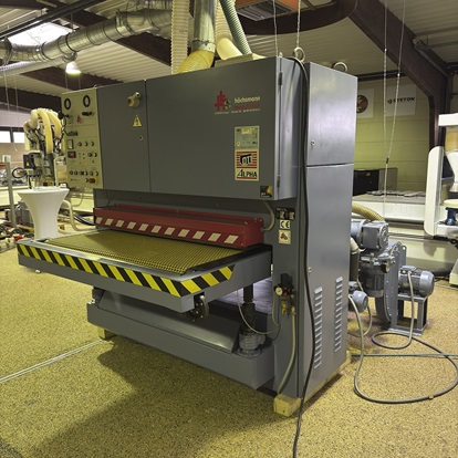 OTT Alphatronic 1380 Breitbandschleifmaschine, gebrauchte Holzbearbeitungsmaschinen und neue, Hessen Höchsmann Langen
