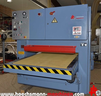OTT Breitbandschleifmaschine Alpha 1100, Holzbearbeitungsmaschinen Hessen Höchsmann